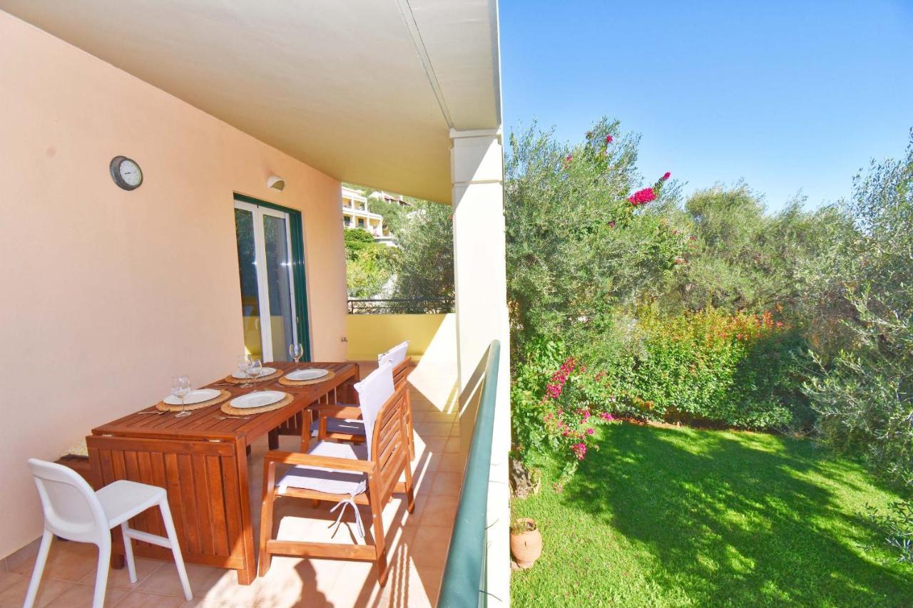 Pebbles And Sea At Barbati With Shared Pool Apartment Exterior photo